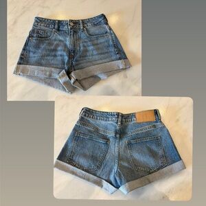 PacSun Light Blue Jean Shorts